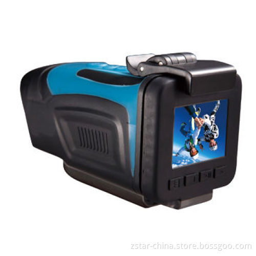 Outdoor Waterproof Sports Camera DVR with 4x Digital Zoom and HD 1,920 x 1,080P